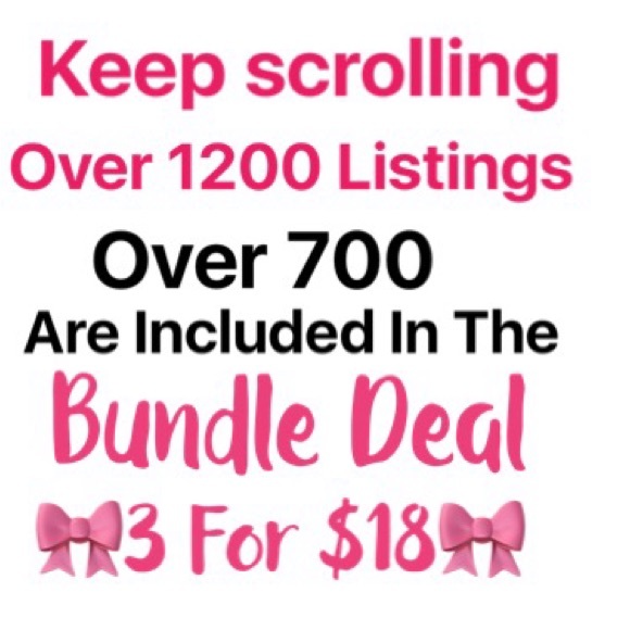 🎀3 for $18 All items pieces $13 or less 🎀 - Picture 2 of 2